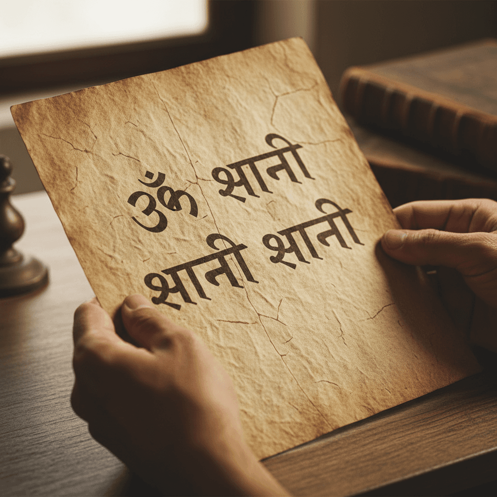 Scholar writing calligraphy at desk